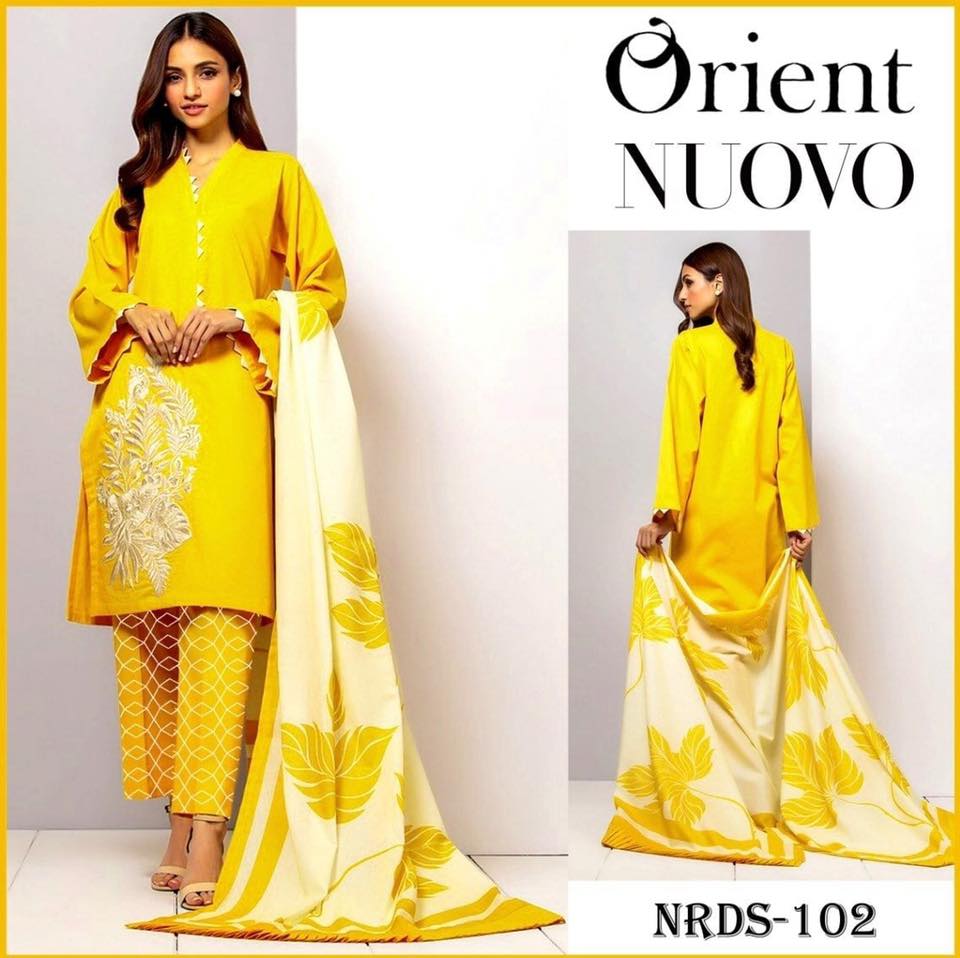 Brand Orient Vol'19 Available in *Twill Linen* Fabrics 3pc !! Orient ...