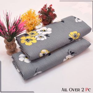 All Over Digital Printed Summer Cotton-2PC